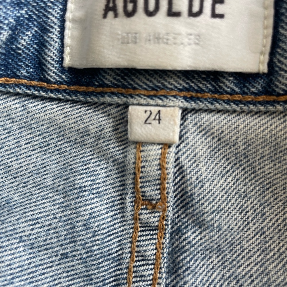 Agolde Riley Distressed Jeans - Picture 4 of 6